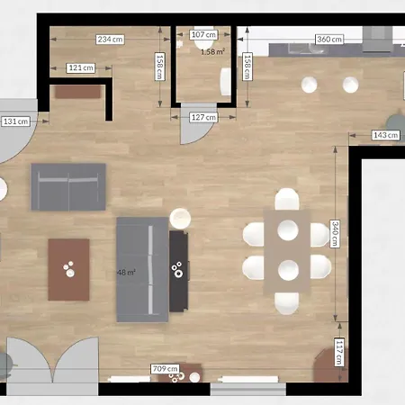 Byntze In Der Granitz Apartment